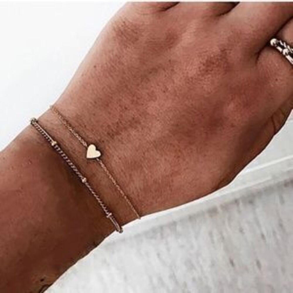 Boho Chic Gold tone Bracelet set